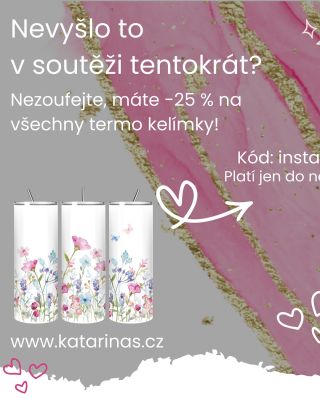 🎉 Soutěž je za námi a už známe výherce! Pokud jste tentokrát nevyhráli, nezoufejte – mám pro vás speciální cenu útěchy ❤️...